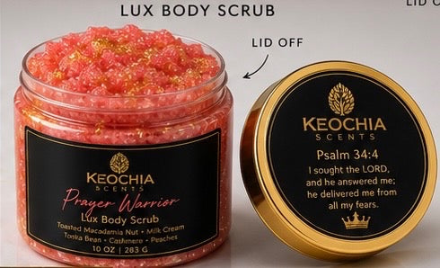 Prayer Warrior  Lux  Dead Sea Salt (Light)  Body Scrub